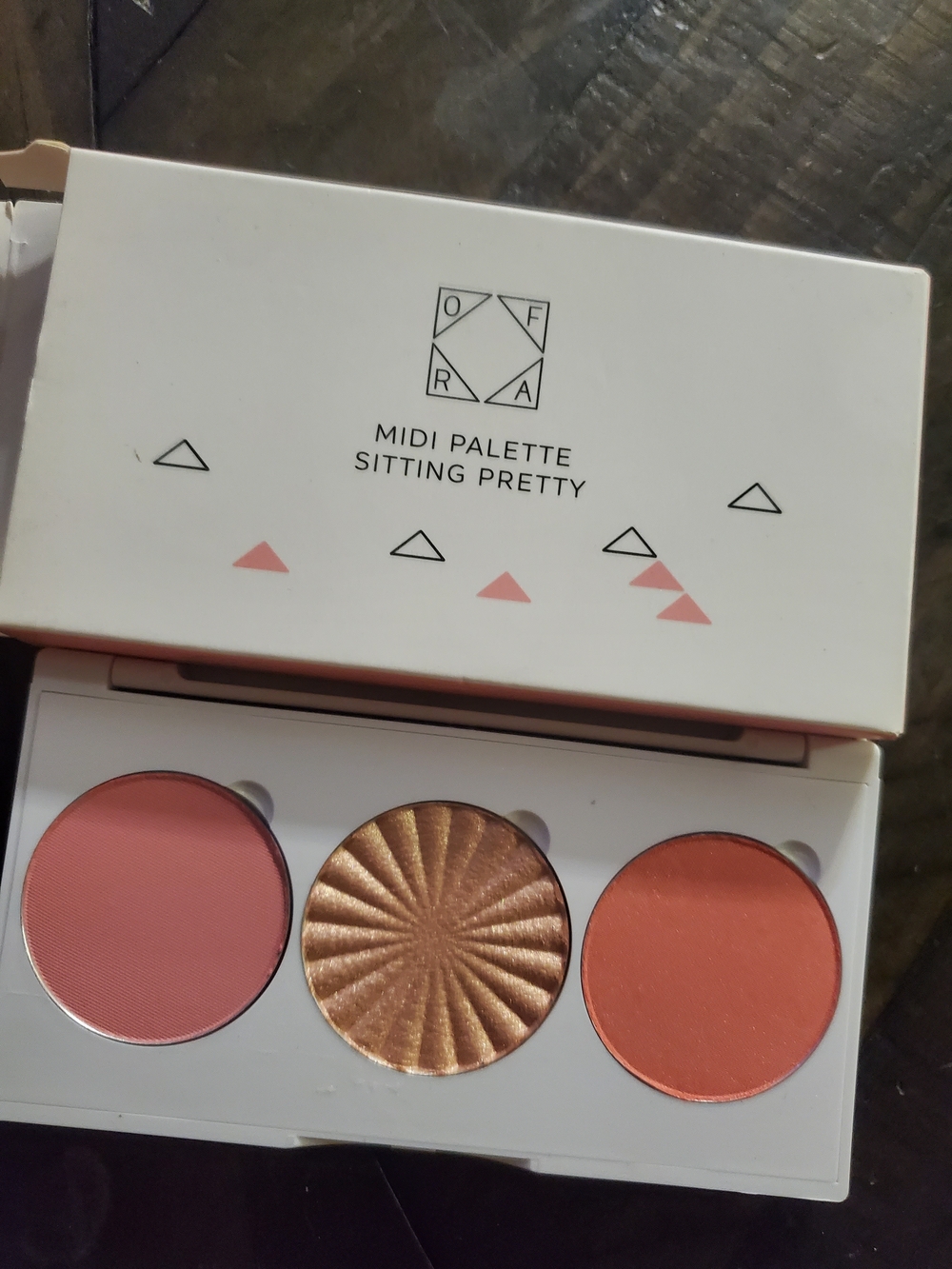 OFRA Midi Palette Sitting Pretty — Highlighter & Blush Trio